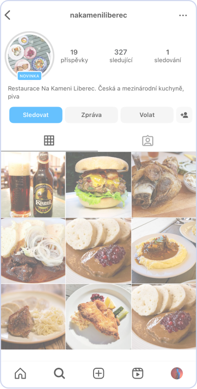 Ukázka špatného řešení pro vyplnění profilu